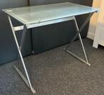 Glazen tafeltje (Gratis), Ophalen, Gebruikt, 50 tot 100 cm, Vierkant