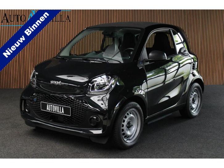 Smart Fortwo EQ 1e- Eigenaar Navi Climate LED Bluetooth BTW, Auto's, Smart, Bedrijf, Te koop, ForTwo, ABS, Airbags, Airconditioning