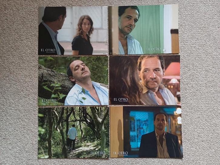 EL  OTRO     lobbycard set., Verzamelen, Posters, Nieuw, Film en Tv, A4 of kleiner, Verzenden