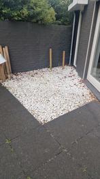 Witte Grind/Kiezels - Tuin Decoratie, Tuin en Terras, Grind, Keien en Split, Ophalen, Overige materialen, Gebruikt, Wit