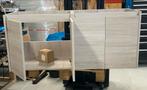 Nieuwe Wastafelkast Grijs Eiken 120 cm, Huis en Inrichting, Badkamer | Badkamermeubels, Ophalen, 100 tot 150 cm, Nieuw, Minder dan 100 cm