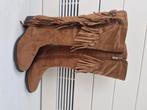 Cowboylaarzen suede met franjes maat 37, Hoge laarzen, Bruin, Verzenden, Nieuw