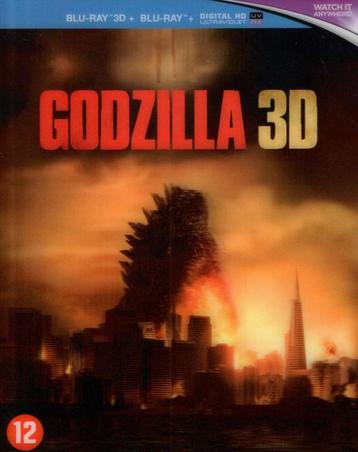 Godzilla 3D - 2 disc - met slipcover - nederlandse uitgave beschikbaar voor biedingen