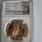 1 oz goud eagle ngc ms 70 early releases, Verzenden, Goud