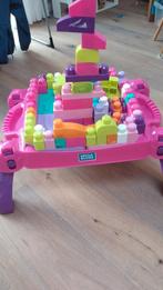 Megabloks Bouwtafel met Blokken, Kinderen en Baby's, Speelgoed | Bouwstenen, Ophalen, Zo goed als nieuw, Megabloks