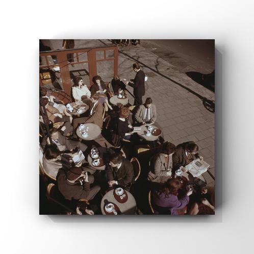 Te koop: Historische Fotodruk – Rembrandtplein, Najaar 1961, Huis en Inrichting, Woonaccessoires | Schilderijen, Tekeningen en Foto's
