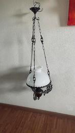 Antiek hangt lamp, Ophalen