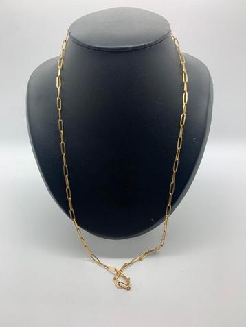 X322 Prachtige zilveren Thomas Sabo ketting goudkleur beschikbaar voor biedingen