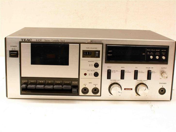 Teac Stereo Cassette Deck 38477, Audio, Tv en Foto, Stereo-sets, Gebruikt, Overige merken, Ophalen of Verzenden