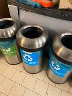 Simple Human Prullenbakken - 3 stuks, Huis en Inrichting, Ophalen, Gebruikt, 20 tot 30 liter, Rvs