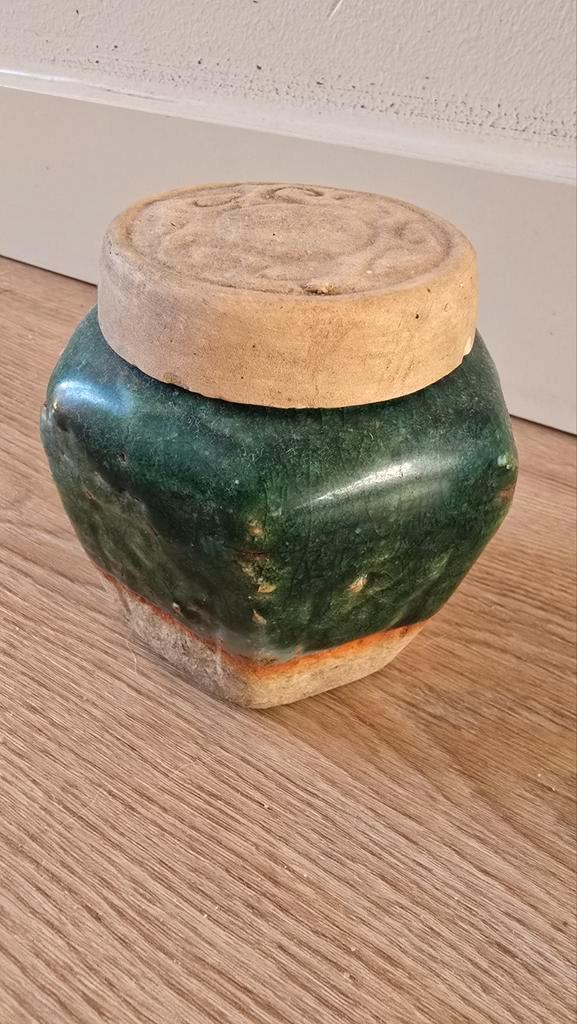 antieke Chinese Shiwan gemberpot, Antiek en Kunst, Antiek | Keramiek en Aardewerk, Ophalen of Verzenden
