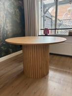 LOODS 5 ronde eettafel eikenhout - kick collection - Mika, Huis en Inrichting, Tafels | Eettafels, Ophalen, 100 tot 150 cm, Zo goed als nieuw