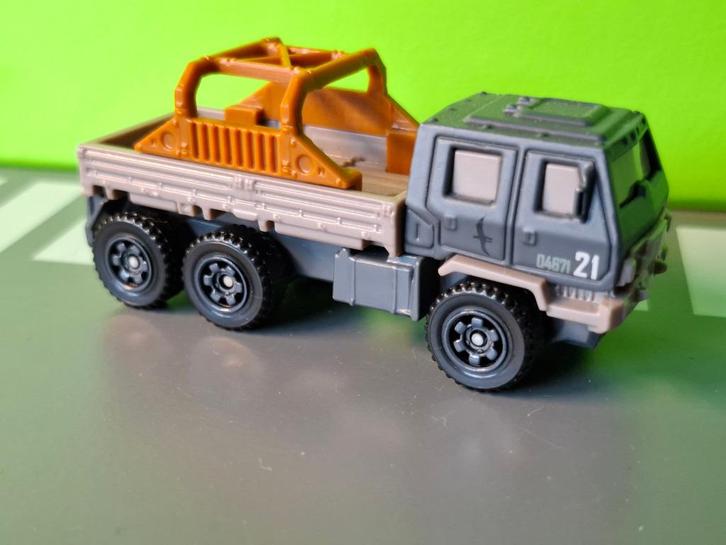 Matchbox - Off-Road Rescue Rig Jurassic Park [grijs] 1/90, Hobby en Vrije tijd, Modelauto's | Overige schalen, Zo goed als nieuw