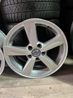 Volvo 16” velgen + Michelin zomerbanden 205/55R16 – 5x108, Ophalen, Gebruikt, 16 inch, Banden en Velgen