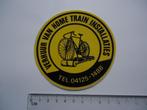 sticker oud Heesch brabant bernheze Hometrainer racefiets, Verzenden, Zo goed als nieuw, Bedrijf of Vereniging