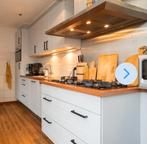 Keuken met inbouwapparatuur, Huis en Inrichting, Keuken | Complete keukens, Ophalen, Gebruikt, Hout, Enkelwandige keuken