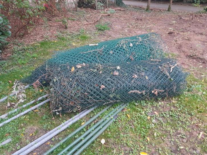 Gaashekwerk 2x 30m, Tuin en Terras, Gaas en Draad, Zo goed als nieuw, Minder dan 10 meter, Ophalen