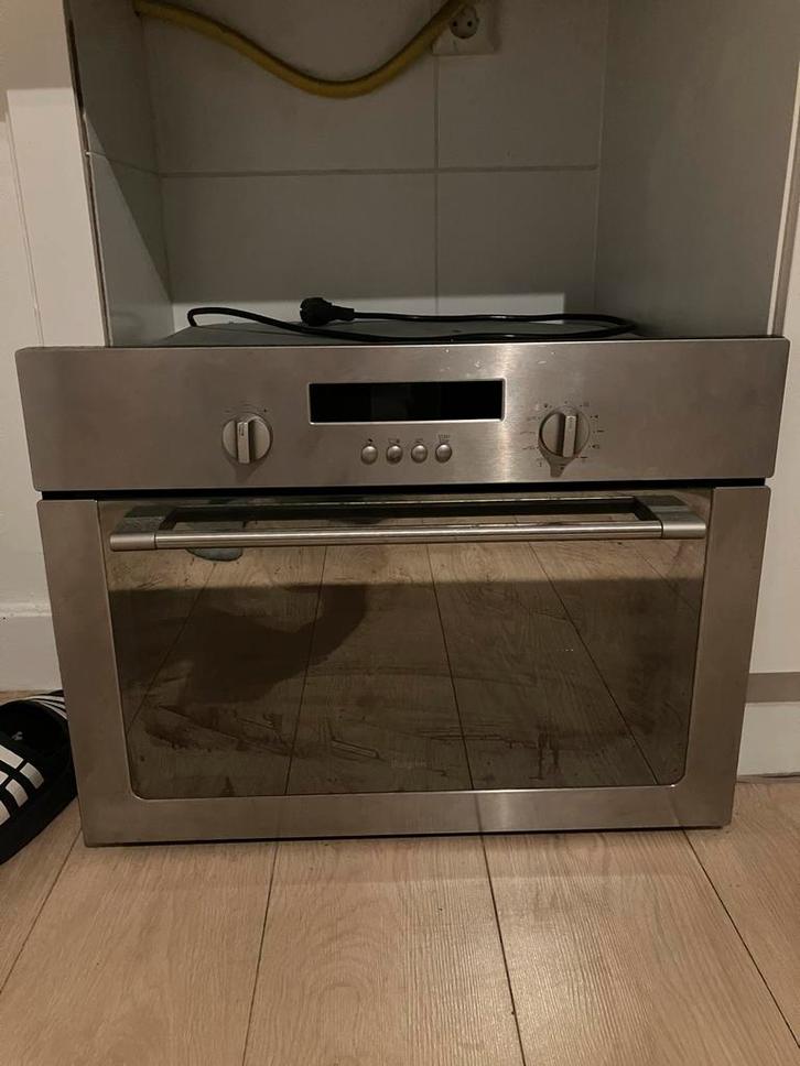 Defecte Pelgrim Combi Oven MAG690RVS - Gratis Ophalen, Witgoed en Apparatuur, Ovens, Niet werkend, Inbouw, Oven met grill, 45 tot 60 cm
