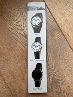 Diana Talks Touch Black NL sprekend horloge, Leer, Staal, Polshorloge, Zo goed als nieuw