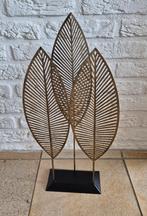 Leuke metalen blad decoratie zgan, Huis en Inrichting, Woonaccessoires | Overige, Ophalen of Verzenden, Zo goed als nieuw