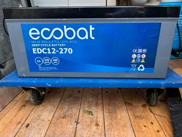 Ecobat EDC 12-270 accu z.g.a.n. beschikbaar voor biedingen
