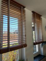 Houten Jaloezieën - verschillende maten, Huis en Inrichting, Stoffering | Gordijnen en Lamellen, Ophalen, Zo goed als nieuw, Bruin