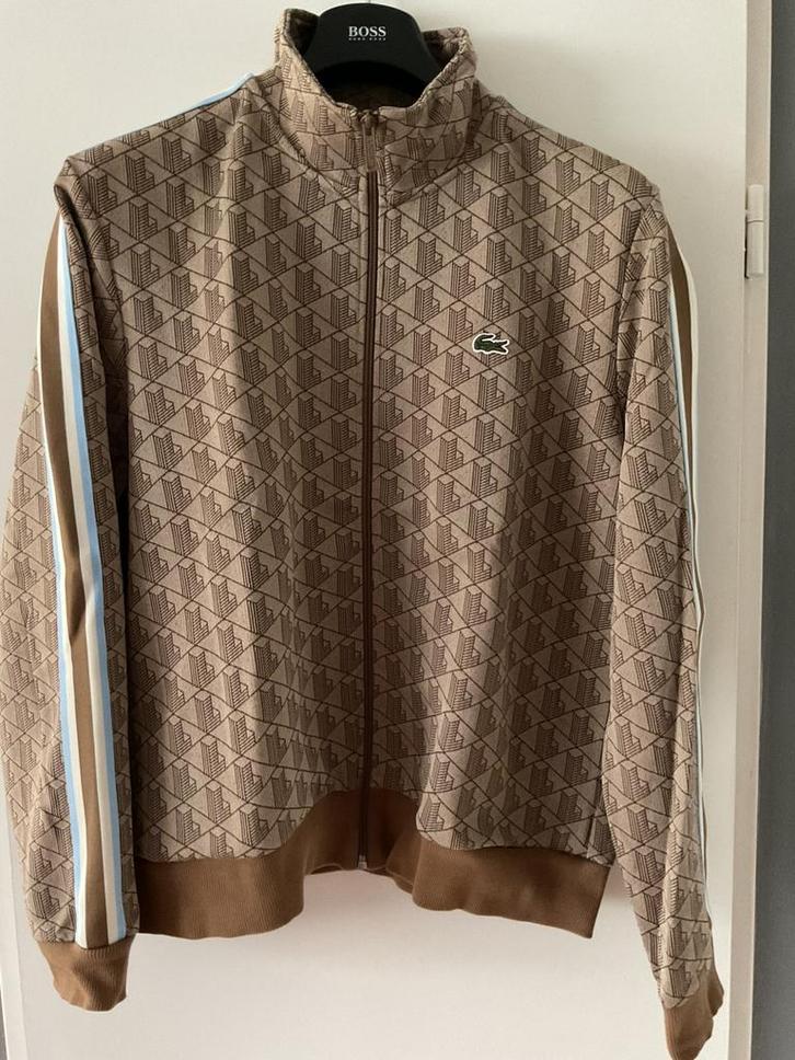 Lacoste Paris Monogram 3-delige set, Kleding | Heren, Sportkleding, Nieuw, Overige typen, Overige maten, Bruin, Ophalen of Verzenden