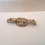 Antieke broche strass, Sieraden, Tassen en Uiterlijk, Antieke sieraden, Verzenden, Overige materialen, Broche