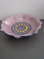 Vintage lila schaal jaren 60 70 Flora, Ophalen of Verzenden