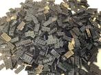 Lego plaat 2x4 zwart, Ophalen of Verzenden, Gebruikt, Losse stenen, Lego