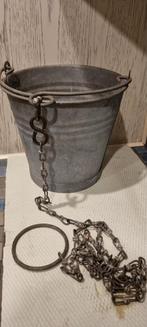 Zeer gave putsemmer met Ketting, Ophalen of Verzenden, Brons