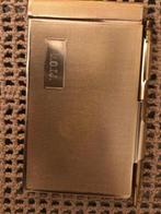 Vintage notitieboekje “carnet de sac” goudkleurig, Ophalen of Verzenden, Zo goed als nieuw, Overige kleuren