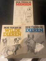 Tekenen boeken - 3 stuks, Boeken, Ophalen of Verzenden, Gelezen, Tekenen en Schilderen