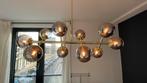 MADE Plafondlamp Smoke Glass & Goud, Huis en Inrichting, Lampen | Hanglampen, Ophalen, Zo goed als nieuw, Glas, Minder dan 50 cm