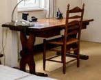 Bureau eiken ongeveer 140x70, Huis en Inrichting, Ophalen, Zo goed als nieuw