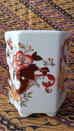 Mooi oud Mason's Brown Velvet vaasje uit Engeland 13 cm., Antiek en Kunst, Antiek | Vazen, Ophalen of Verzenden