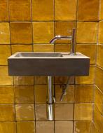 Fonteinset Merk Differnz, Doe-het-zelf en Verbouw, Sanitair, Ophalen, Nieuw, Chroom, Toilet