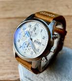 IWC Pilot Spitfire Chronograph 42mm ZGAN/Full Set, Overige merken, Leer, Staal, Polshorloge