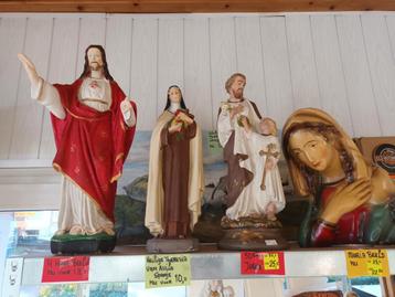 2e hands en antieke religieuze beelden  beschikbaar voor biedingen