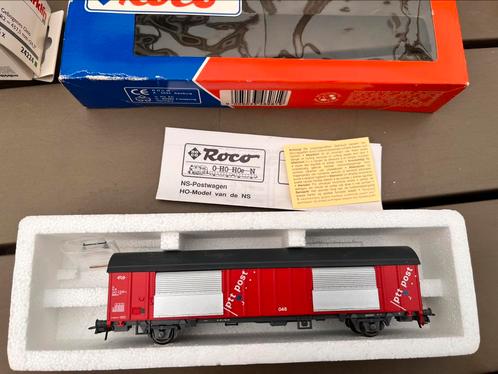 Roco NS-Postwagen 46281, Hobby en Vrije tijd, Modeltreinen | H0, Zo goed als nieuw, Wisselstroom, Roco, NS, Ophalen of Verzenden