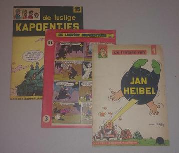 De lustige Kapoentjes 3 en 15 en Jan Heibel 1 beschikbaar voor biedingen