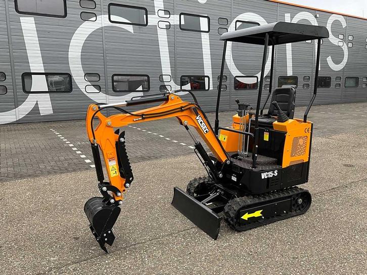 Ongebruikt 2025 Vicsec VC15S Minigraafmachine, Zakelijke goederen, Machines en Bouw | Kranen en Graafmachines, Graafmachine
