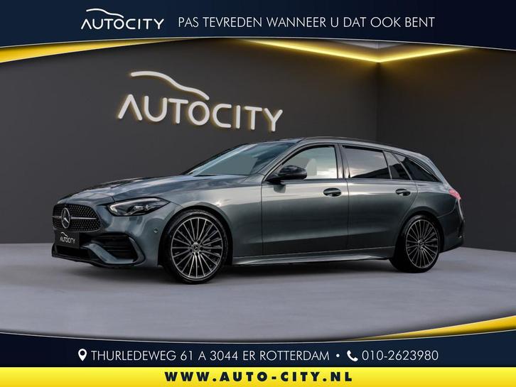 Mercedes-Benz C-Klasse Estate 200 Edition AMG Line Panorama, Auto's, Mercedes-Benz, Bedrijf, Te koop, C-Klasse, ABS, Achteruitrijcamera