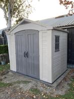 Keter Tuinhuis - Beige Houtstructuur, Ophalen of Verzenden, Gebruikt, Kunststof, Overige typen