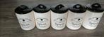 ❇️5 spices potjes van the artisan kitchen❇️, Huis en Inrichting, Verzenden, Zo goed als nieuw, Overige materialen, Pot, Bus of Blik