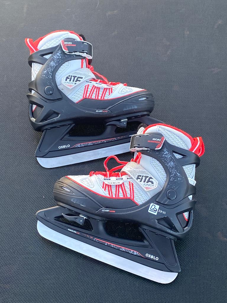 Schaatsen verstelbare schaatsen Decathlon maat 32 33 34 35, Zo goed als nieuw, IJshockeyschaatsen, Ophalen, Overige merken