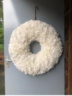 XXL  winter witte krans, Huis en Inrichting, Woonaccessoires | Kransen, Ophalen of Verzenden, Nieuw