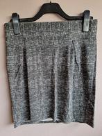 Nieuwe stretch rok zwart/wit/grijs print van de Hema, maat L, Kleding | Dames, Rokken, Hema, Ophalen of Verzenden, Nieuw, Maat 42/44 (L)