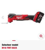 Milwaukee m18 FMT multitool nieuw, Ophalen of Verzenden, Zo goed als nieuw, Minder dan 600 watt
