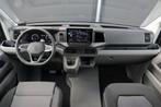 Volkswagen Crafter L3H2 | 2.0Tdi 177Pk Aut. | Dubbele Cabine, Auto's, Bestelauto's, 12 maanden, Stof, Gebruikt, Zwart
